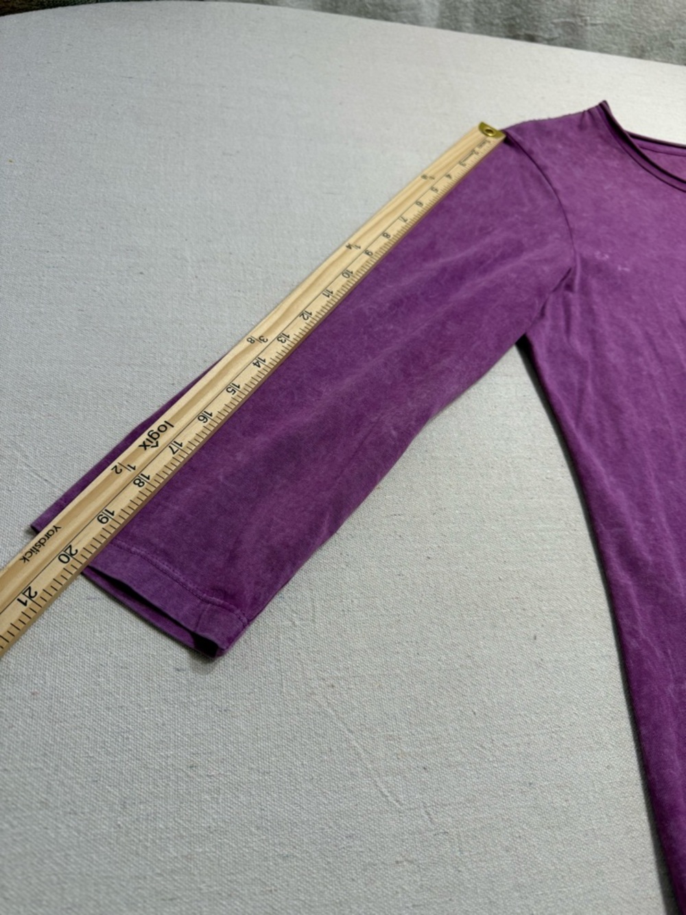 Rena - Purple Floral Embellished Women’s Top - Size XL - Picture 16 of 16